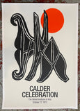 Calder Celebration 1973 Screen Print Poster