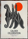 Calder Celebration 1973 Screen Print Poster