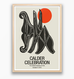 Calder Celebration 1973 Screen Print Poster