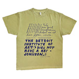 Ray Johnson Detroit Institute of Arts Army Green T-Shirt