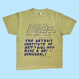 Ray Johnson Detroit Institute of Arts Army Green T-Shirt