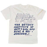 Ray Johnson Detroit Institute of Arts White T-Shirt